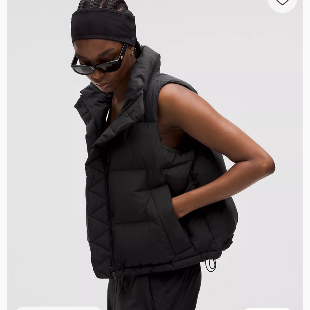 Lululemon Wunder Puff 600-Down-Fill Cropped
Vest